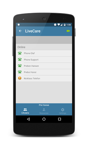 LiveCare Screen 3