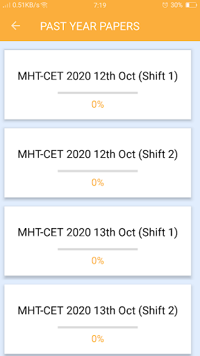 MHT-CET - Chapter Wise Papers