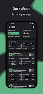 Battery manager and monitor Captura de tela