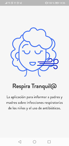 Android application Respira Tranquilo screenshort