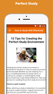How to Study Well Effectively