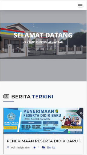 Android application PKBM Al-Fattah screenshort