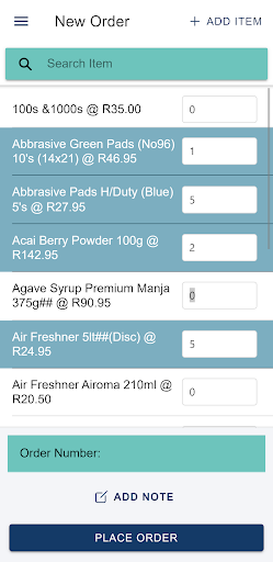DCL Customer App Screen 2