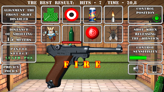 Pistol shooting simulator Screenshot
