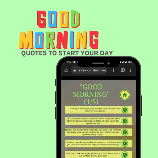 Good Morning Screen 2