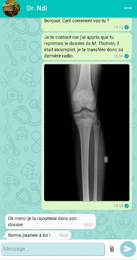 Healphi Messenger Screen 3