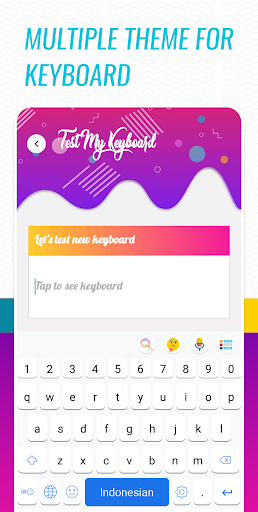 Indonesian Voice type keyboard