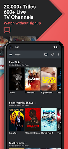 Plex: Stream Movies & TVのおすすめ画像2