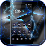 Blue Tech Theme Thunder Blitz icon