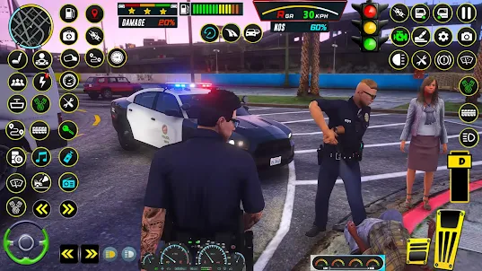 警察遊戲-汽車遊戲