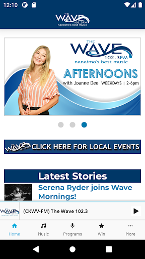 102.3 The Wave - Nanaimo Screen 2