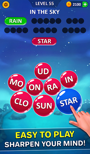 Word Bubble Puzzle - Word Game Screenshot