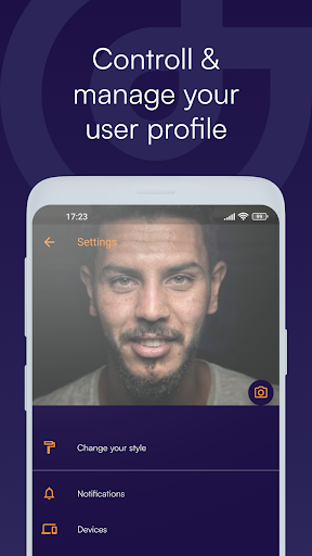 Glamster | The Smart Messenger Screen 3