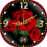 Rose Wallpaper Real Time Clock icon