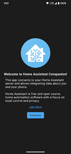 Home Assistant screenshot 1