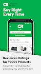 screenshot of Consumer Reports: Ratings App