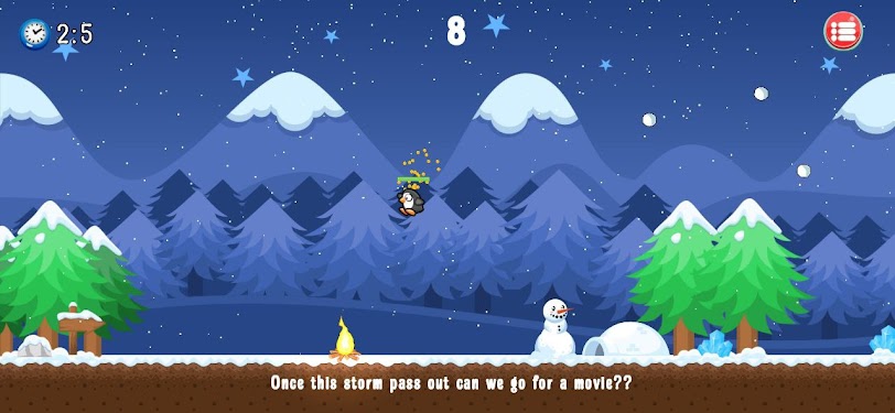 #2. Sporty Penguin (Android) By: Say Cheese