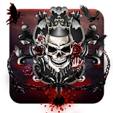 ?Skull Queen Rose Blood Darkness Keyboard Theme? icon
