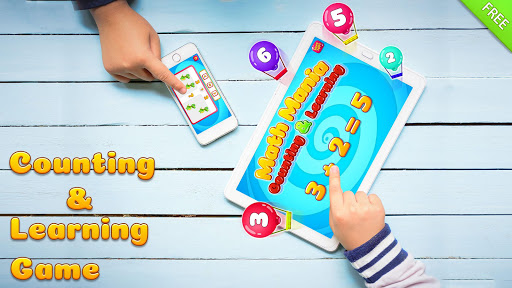 Android application Math Mania Kids Learning Game screenshort