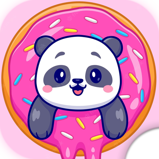 Stickers con Movimiento Cute logo