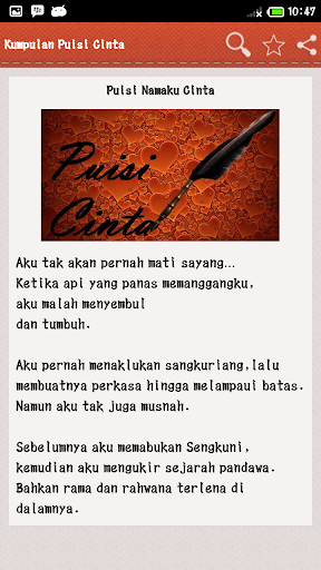 Kumpulan Puisi Cinta