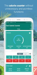 Fast Calorie Counter: Diet Unknown