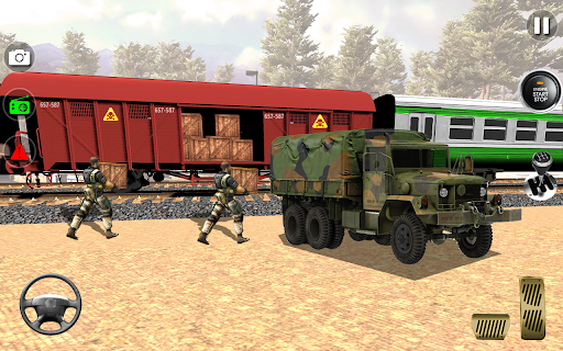 Army Truck Driving Game 2021- Cargo Truck 3D 1.0 screenshots 9