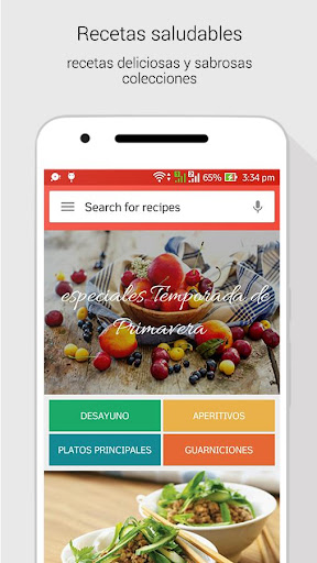 Vista previa de la aplicación