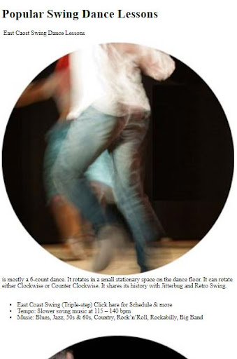 How to Swing Dance Screen 3