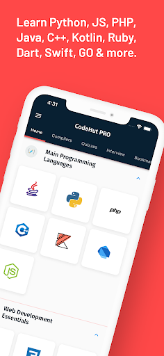 Screenshot of Learn To Code Anywhere [PRO]