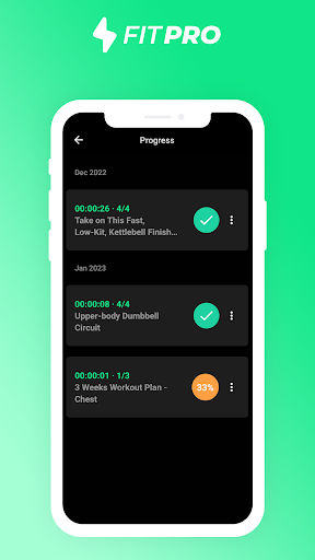 Screenshot of FitPro - Your Personal Trainer
