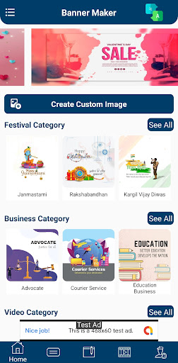 Android application SOCIAL POINT screenshort