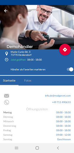 mobility4me Screen 2