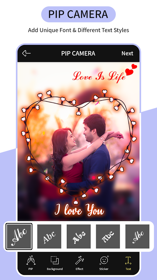 #4. PIP Camera (Android) De: Peacock Group