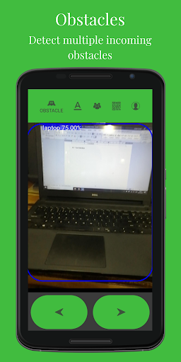Android application TensorSight - Vision Assistant screenshort
