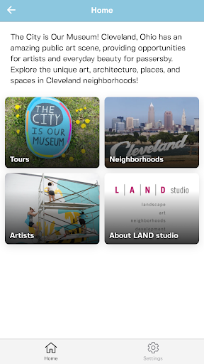 Android application The City is Our Museum screenshort