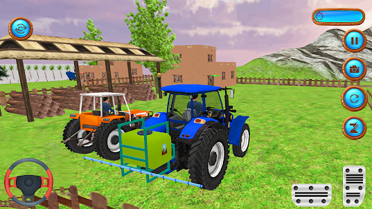 US Tractor Driving 3D