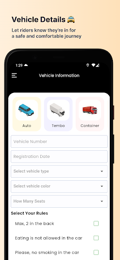 Deytaxi Driver Screen 2