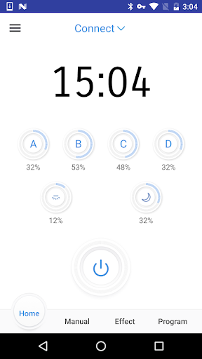 Android application angelLED screenshort