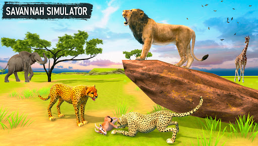 Savanna Sim: Wild Animal Games  screenshots 1