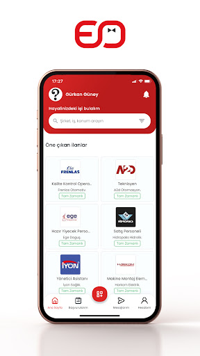 Eleman Online - İş İlanları Screenshot 2 - AppWisp.com