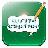 Write on picture caption icon