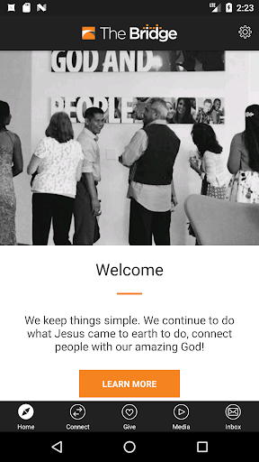 Android application TheBridgeChurch.tv screenshort