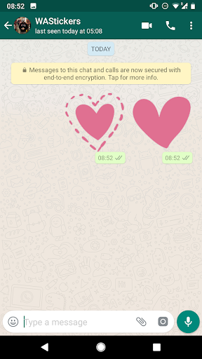 Valentine stickers to WhatsApp Screen 3