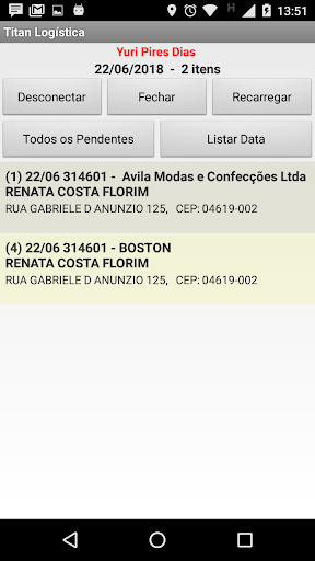 Titan Logística Nova Screen 2