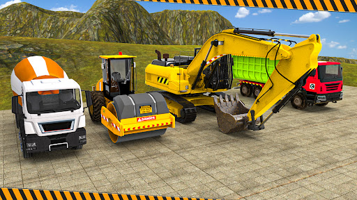 Android application Heavy Construction Simulator screenshort