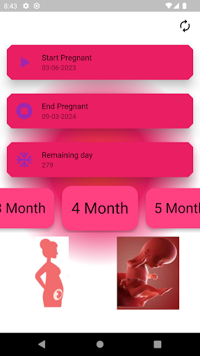 Pregnancy Tracking Screen 3