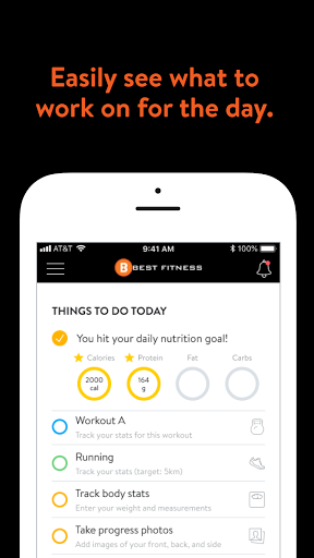 Android application Best Fitness Gyms screenshort