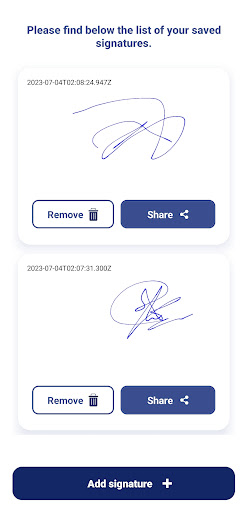 SignXpress Screen 2