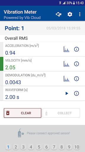 Android application VibeCheck screenshort